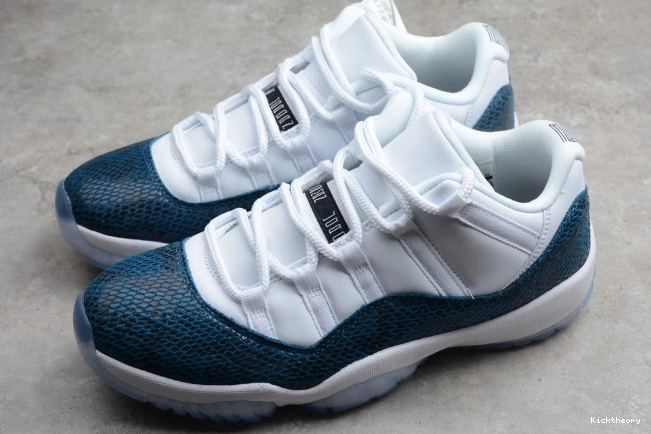Kicktheory Blue 11 CD6846-102 Navy Low Air Jordan Snakeskin 0725